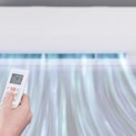 Air conditioning installation in a new home build